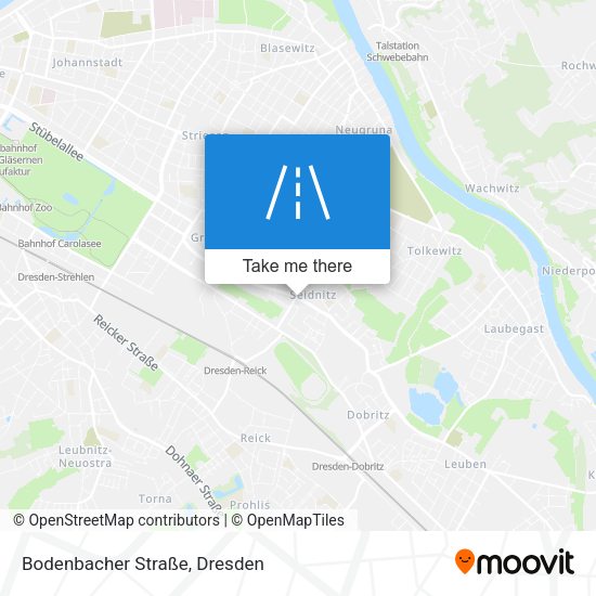 Bodenbacher Straße map