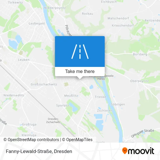 Карта Fanny-Lewald-Straße