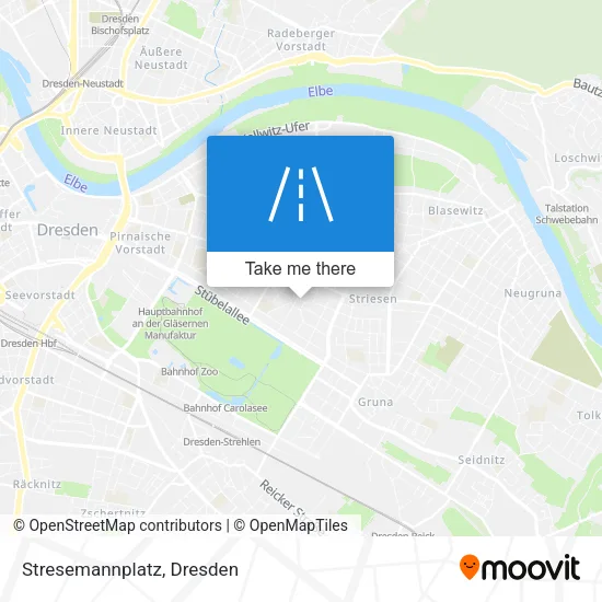 Карта Stresemannplatz