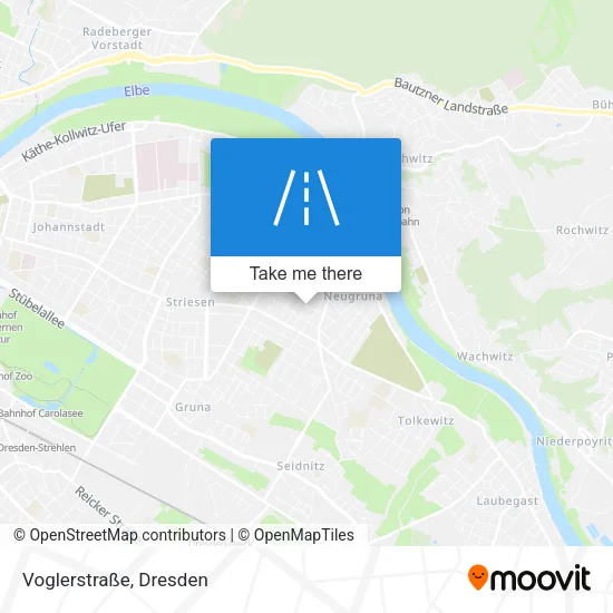 Карта Voglerstraße