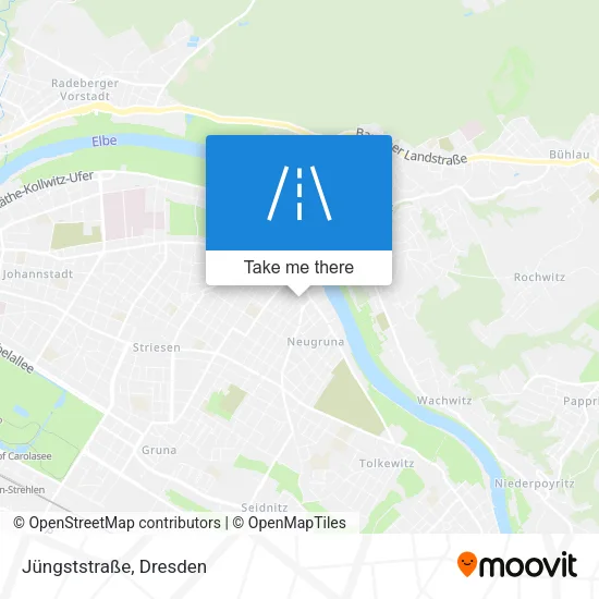 Карта Jüngststraße