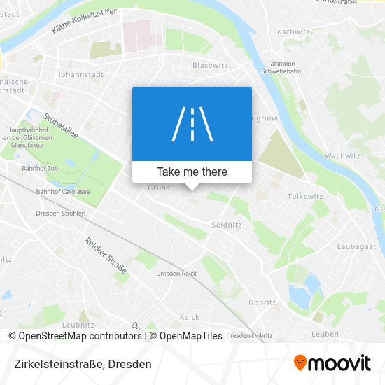 Zirkelsteinstraße map