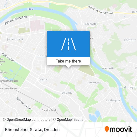 Bärensteiner Straße map