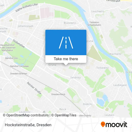 Карта Hocksteinstraße