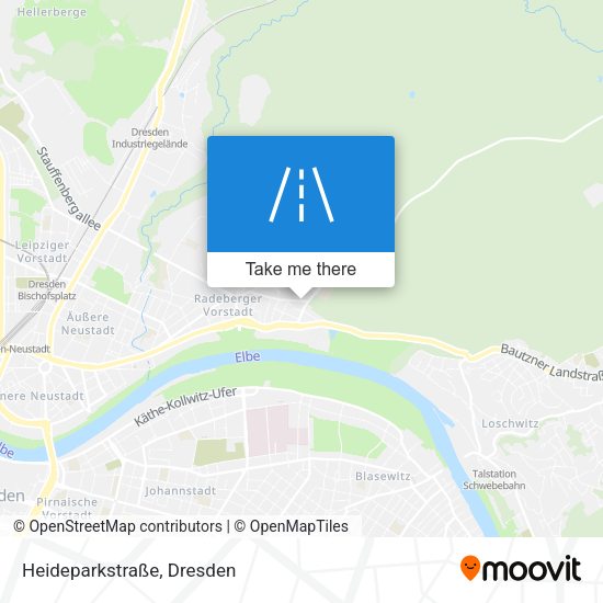 Heideparkstraße map