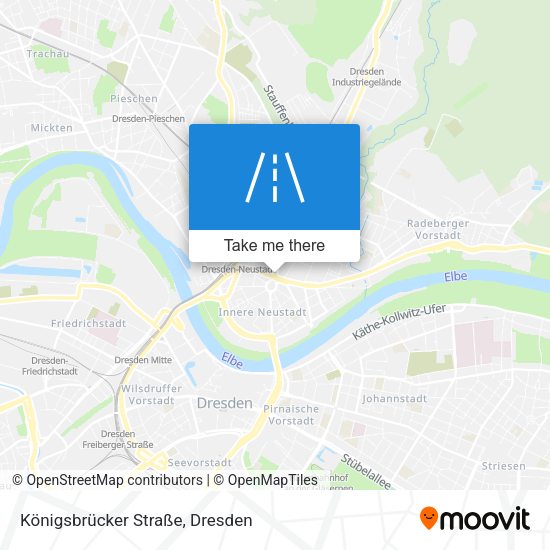 Königsbrücker Straße map