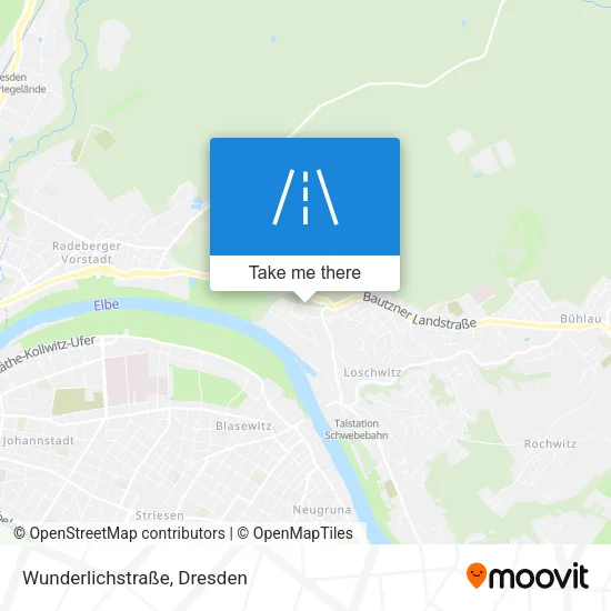 Карта Wunderlichstraße