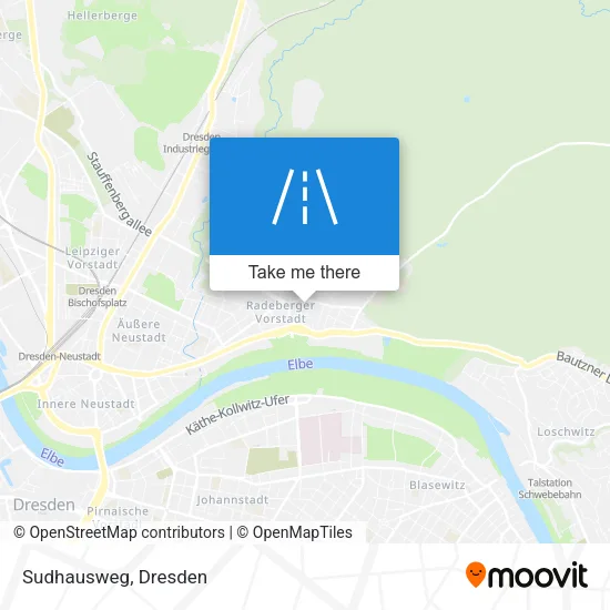Карта Sudhausweg