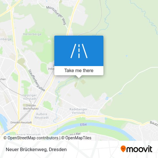 Neuer Brückenweg map