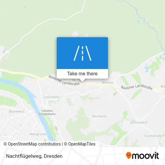 Карта Nachtflügelweg
