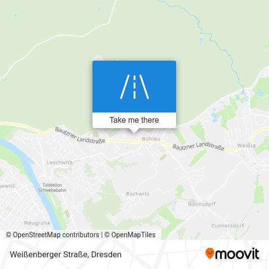 Weißenberger Straße map
