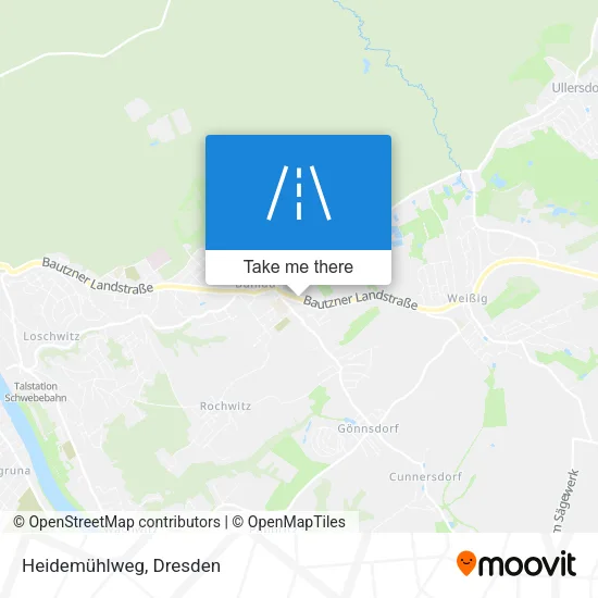 Карта Heidemühlweg