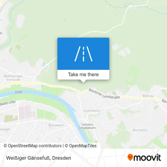 Карта Weißiger Gänsefuß