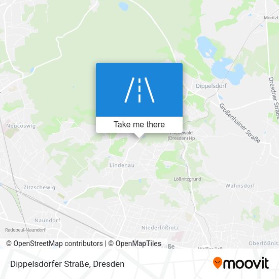Dippelsdorfer Straße map