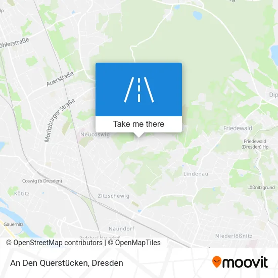 Карта An Den Querstücken