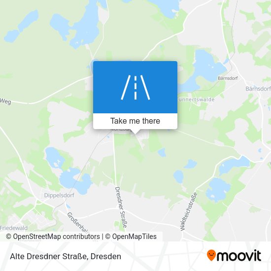 Alte Dresdner Straße map