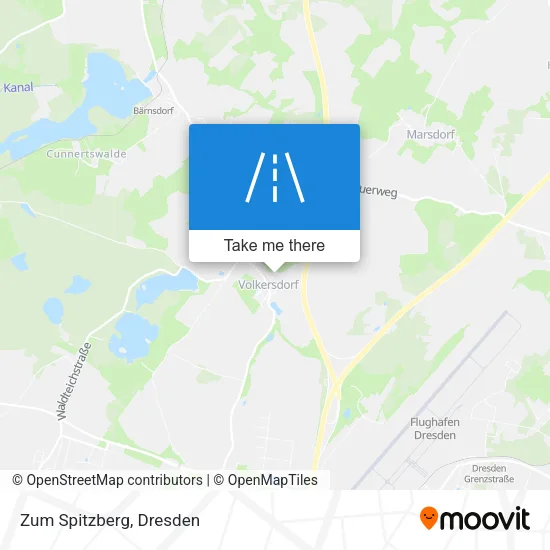 Карта Zum Spitzberg