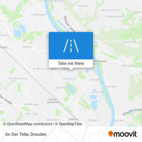 An Der Telle map