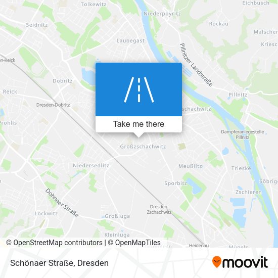 Schönaer Straße map