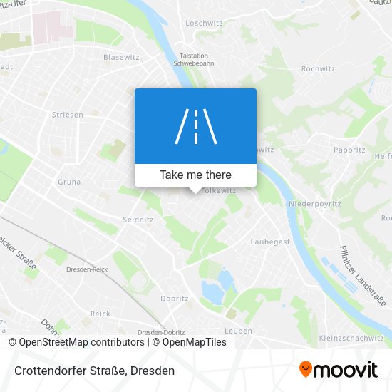 Crottendorfer Straße map
