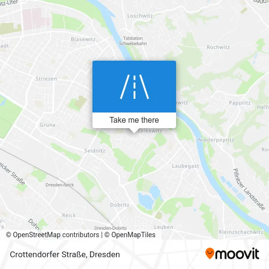 Карта Crottendorfer Straße