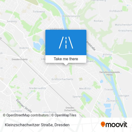 Kleinzschachwitzer Straße map