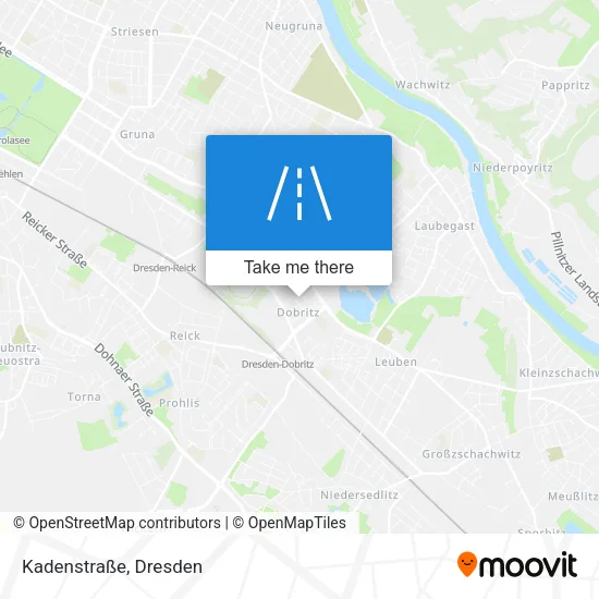 Карта Kadenstraße