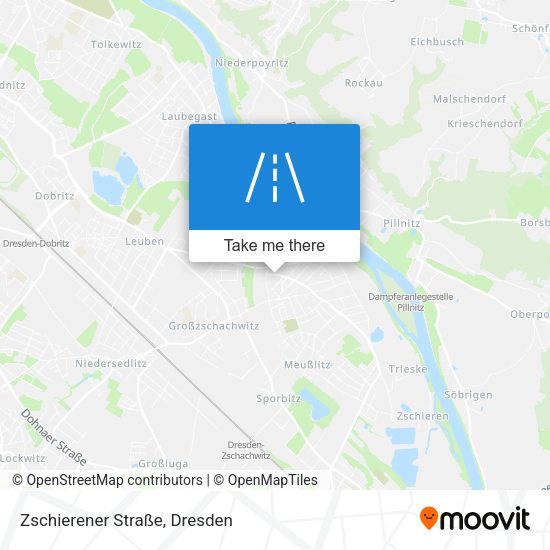 Zschierener Straße map