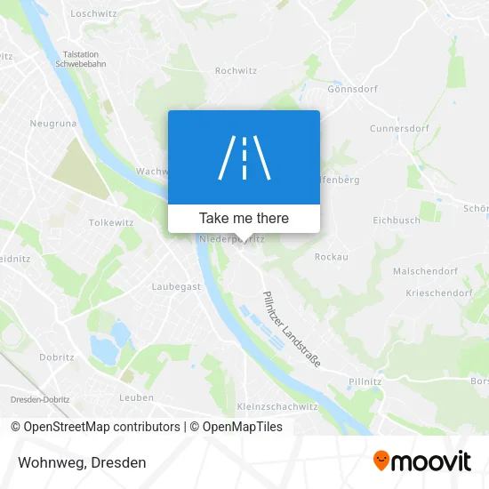 Карта Wohnweg