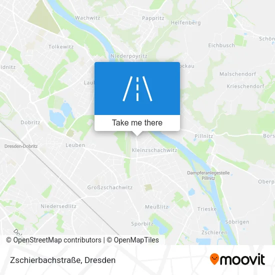 Карта Zschierbachstraße