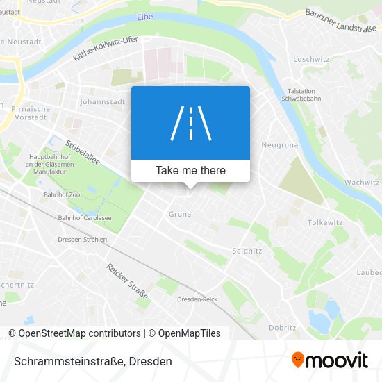Schrammsteinstraße map