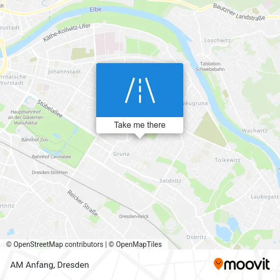 Карта AM Anfang