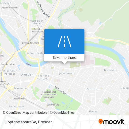 Hopfgartenstraße map