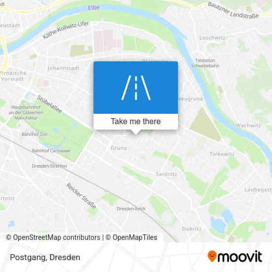 Карта Postgang