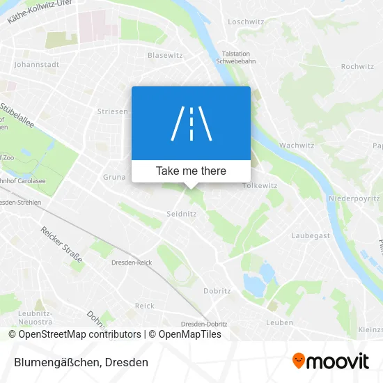 Карта Blumengäßchen