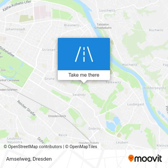 Карта Amselweg