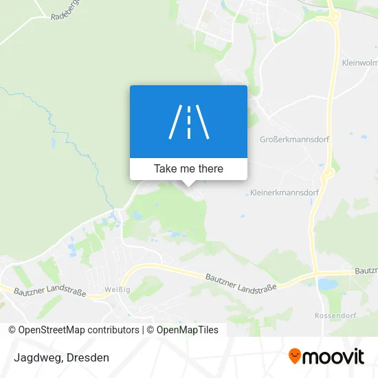 Карта Jagdweg