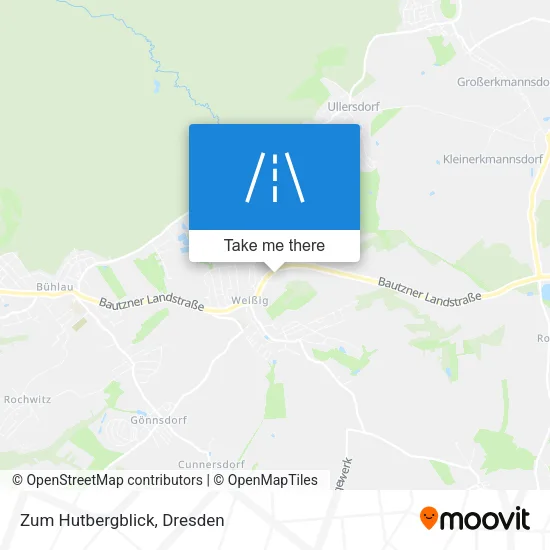 Карта Zum Hutbergblick