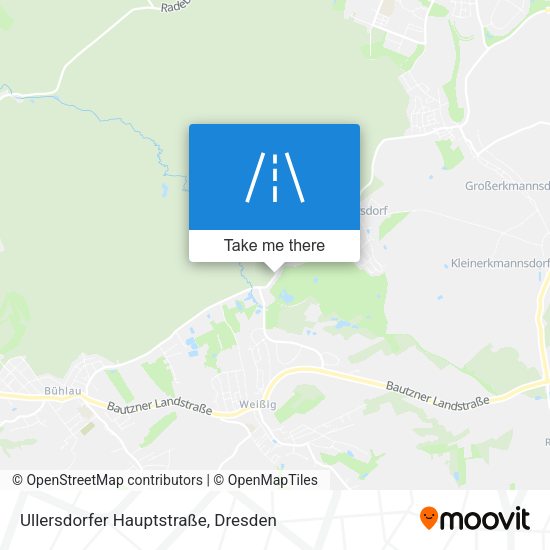 Ullersdorfer Hauptstraße map