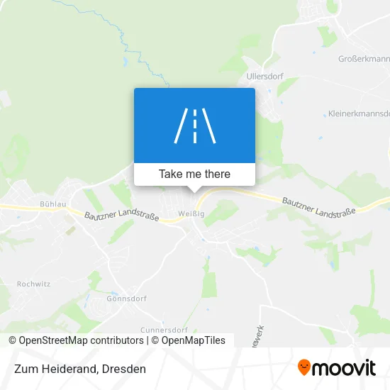 Карта Zum Heiderand