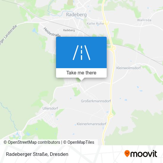 Radeberger Straße map