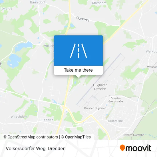 Карта Volkersdorfer Weg
