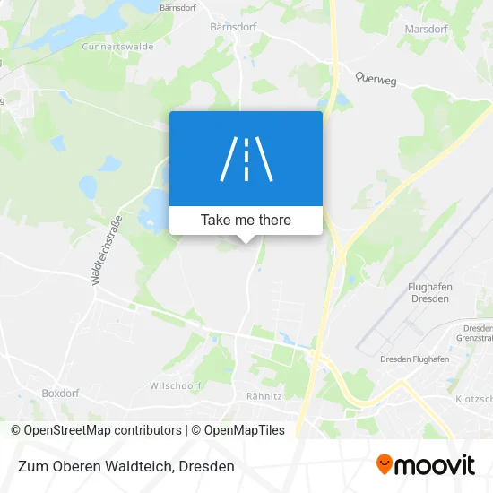 Карта Zum Oberen Waldteich