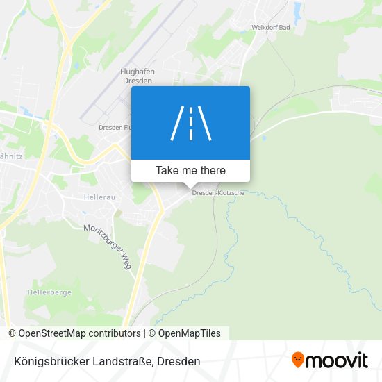 Königsbrücker Landstraße map