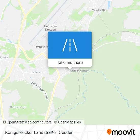 Карта Königsbrücker Landstraße