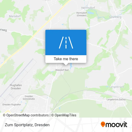 Карта Zum Sportplatz