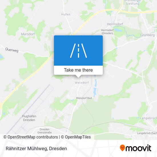 Rähnitzer Mühlweg map