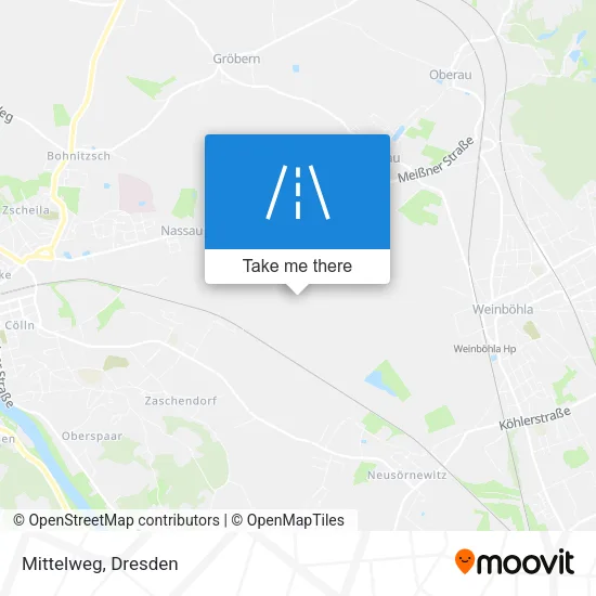 Карта Mittelweg
