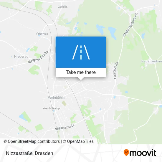 Карта Nizzastraße