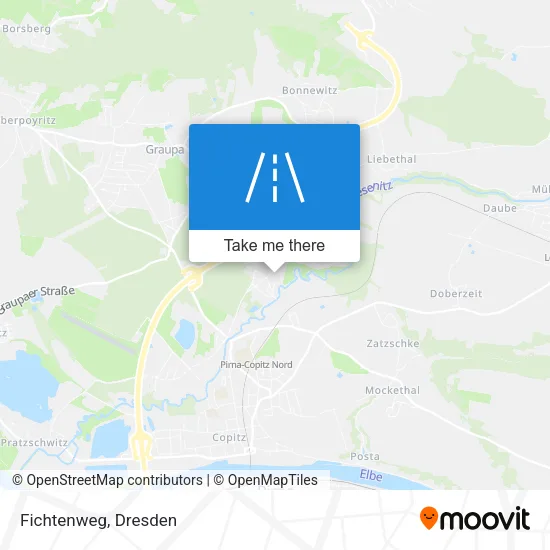 Карта Fichtenweg